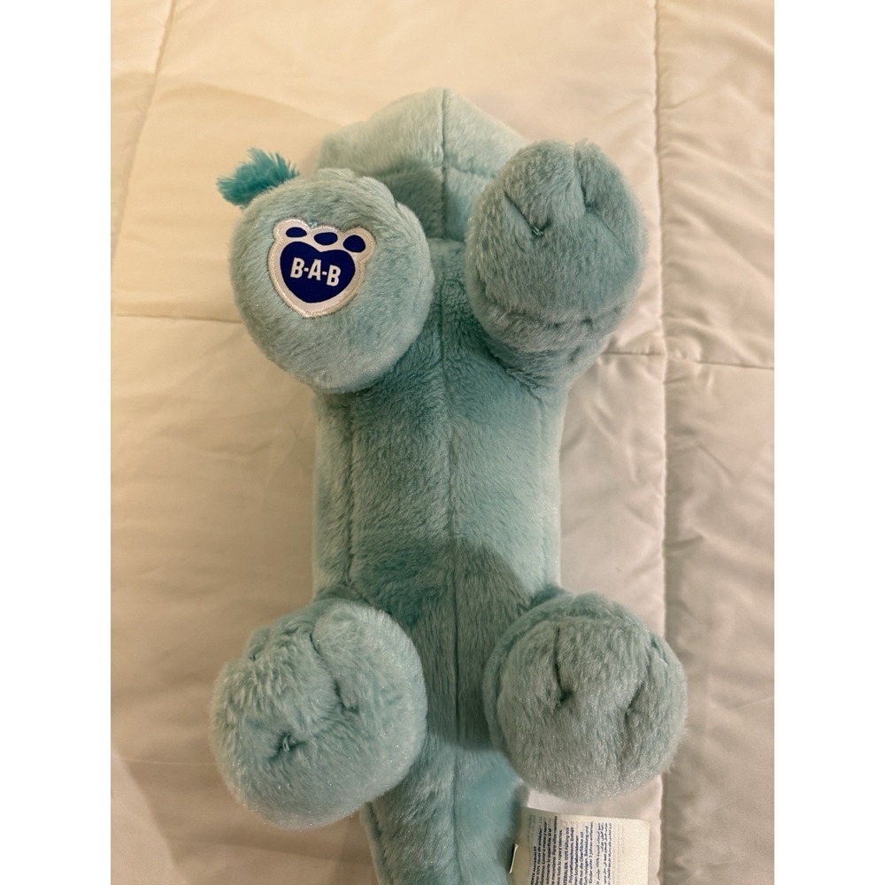 Axolotl-Build A Bear (BAB)  19" - Mint (Teal) Green - Stuffed-Plush Toy - Picture 4 of 5